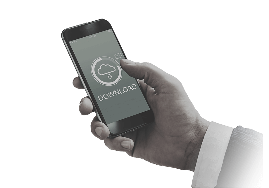 Phone Download Gray
